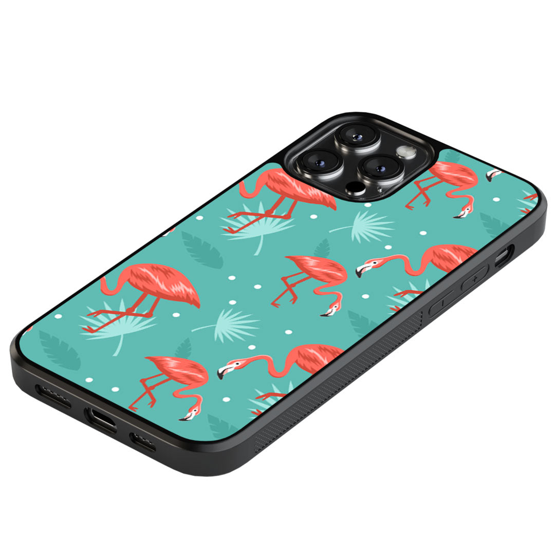 Funda Flamencos Verde