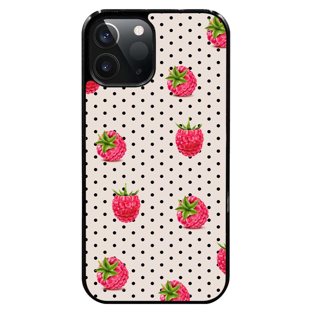 funda frambuesas para movil